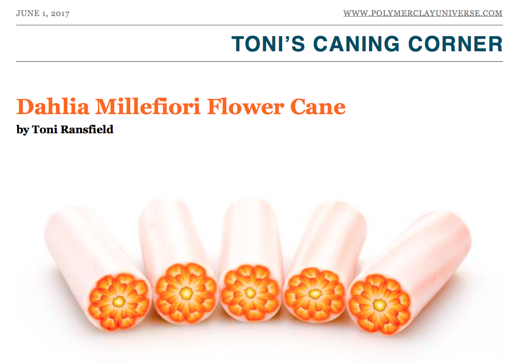 PCU 5 Tutorials June 2017 Monthly Magazine pdf download - Polymer Clay TV tutorial and supplies