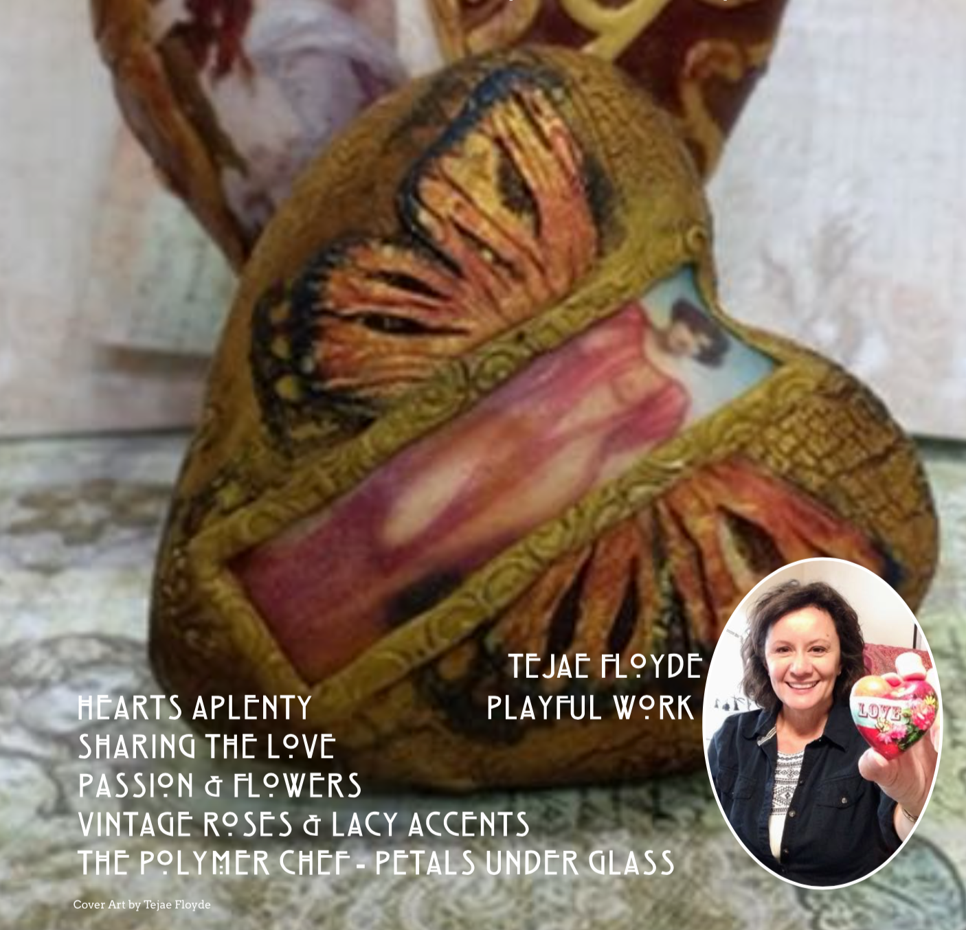 Passion for Polymer February 2019 Digital Instant download - Polymer Clay TV tutorial and supplies