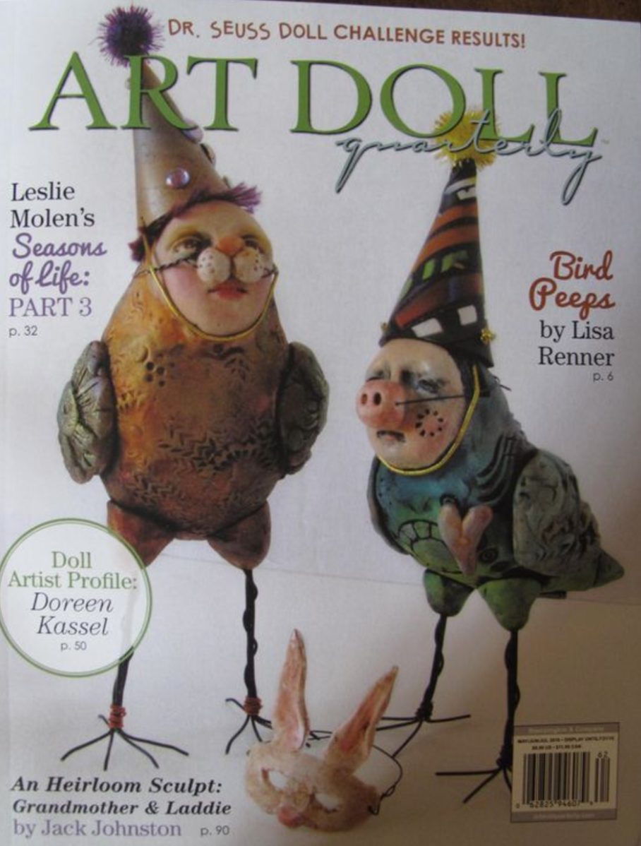 Bird Peeps Bye Bye Birdie online video class with Lisa Renner - Polymer Clay TV tutorial and supplies