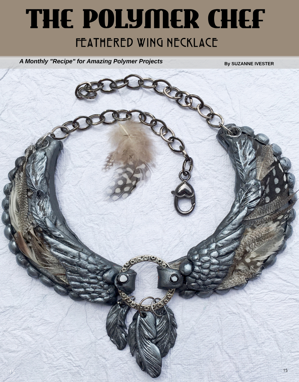 May 2019 Passion for Polymer Magazine Volume 3 DIGITAL version pdf download - Polymer Clay TV tutorial and supplies