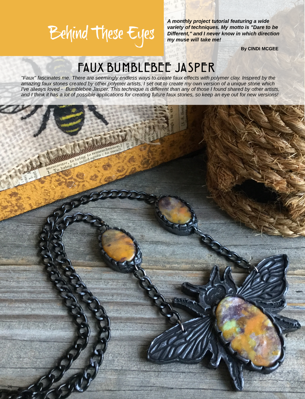 May 2019 Passion for Polymer Magazine Volume 3 DIGITAL version pdf download - Polymer Clay TV tutorial and supplies