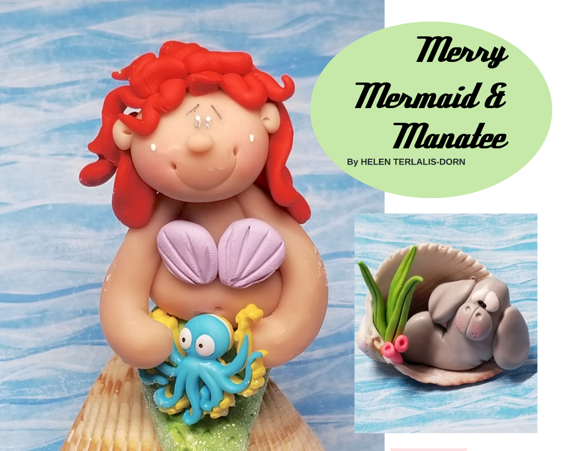 August Passion for Polymer clay magazine- DIGITAL PDF download - Polymer Clay TV tutorial and supplies