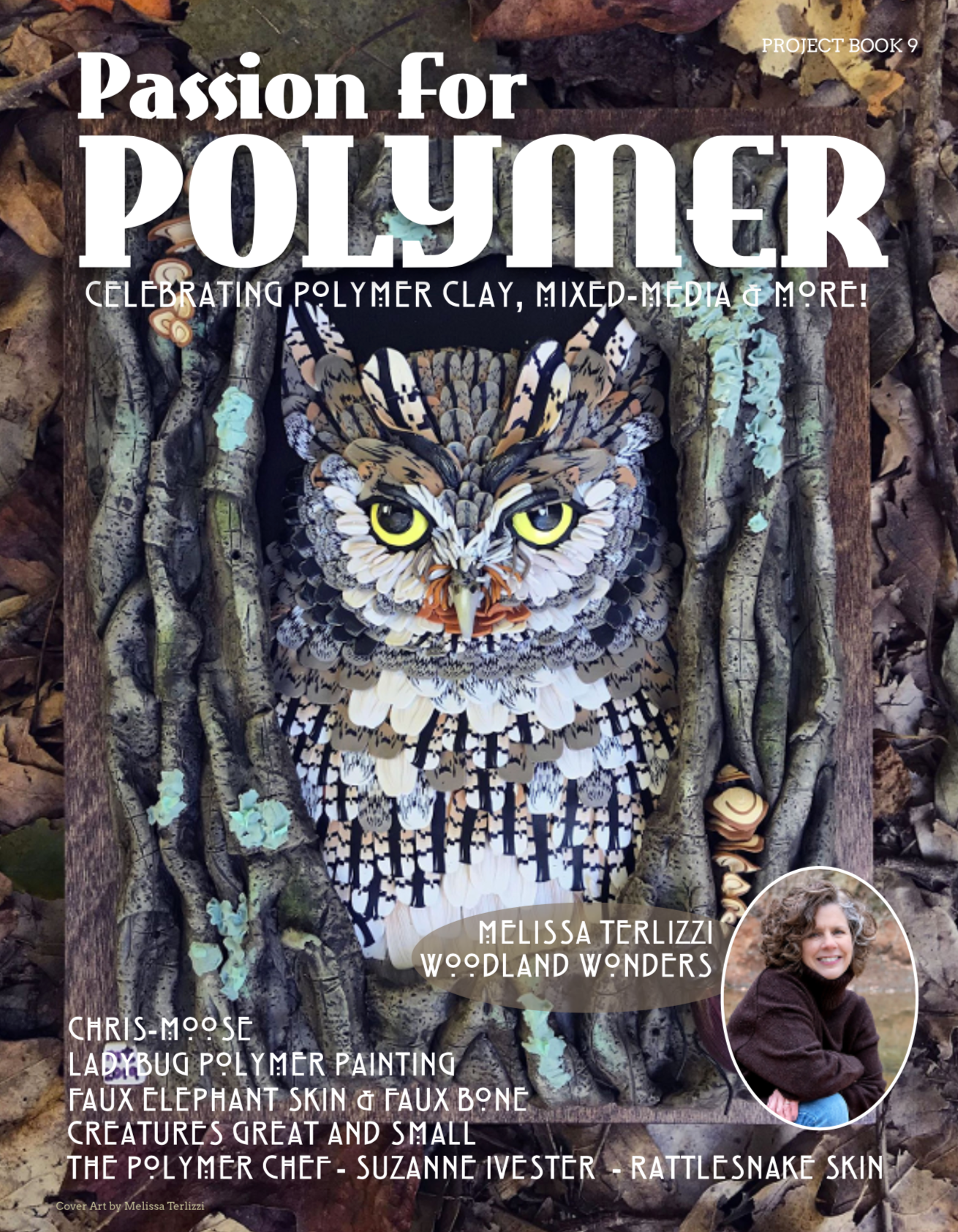 DIGITAL December 2019 download PDF Passion for Polymer clay project book magazine mixed media - Polymer Clay TV tutorial and supplies