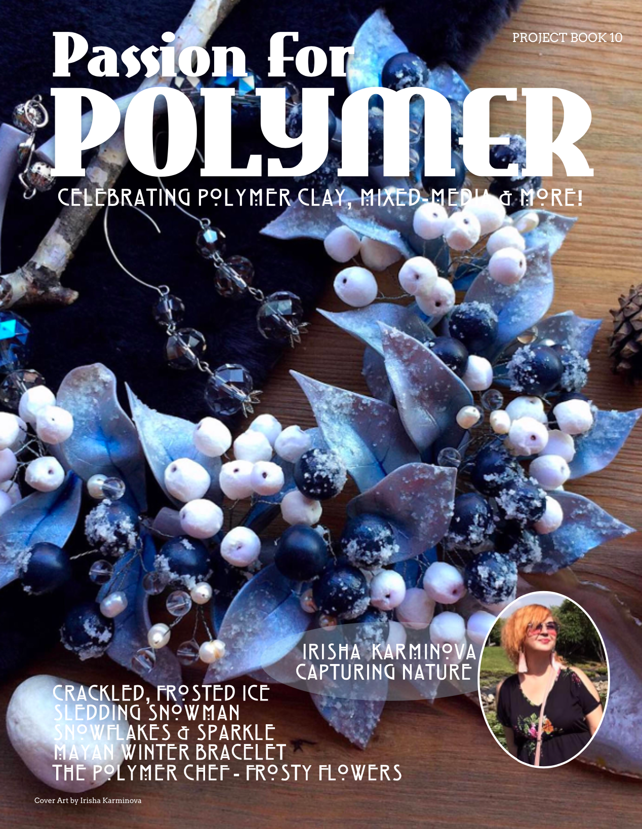 January 2020 Passion for Polymer clay magazine- DIGITAL PDF download - Polymer Clay TV tutorial and supplies