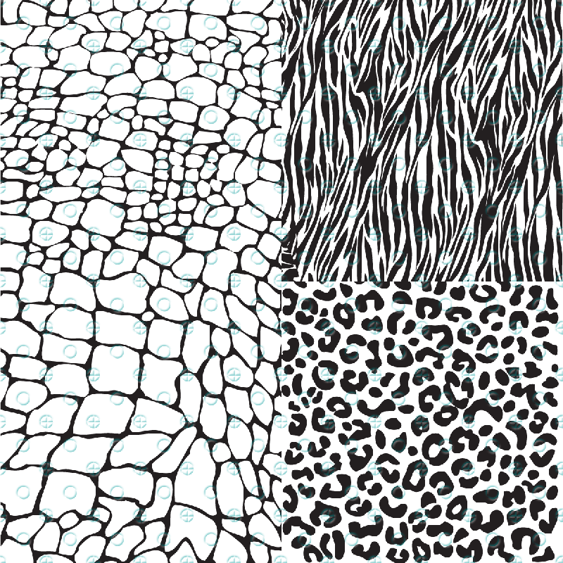 Silkscreen Stencil Wild Things for Polymer Clay and Mixed Media - Polymer Clay TV tutorial and supplies
