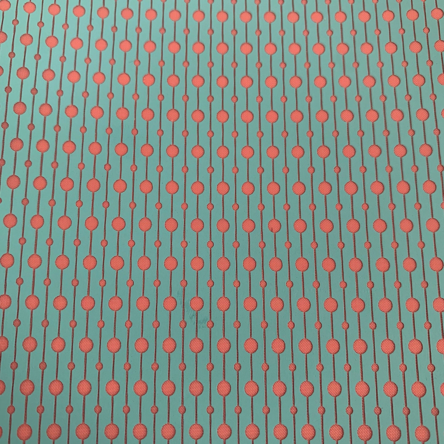 Silk Screen Bouncing Bubbles dots Stencil for Polymer Clay, Art Jewelry, Mixed Media