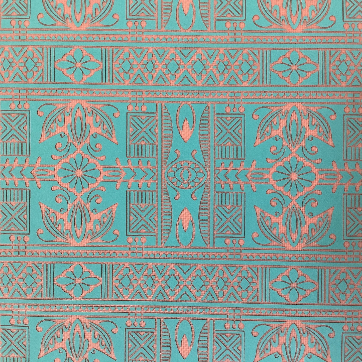 Paris Iron Silkscreen Stencil For Polymer Clay