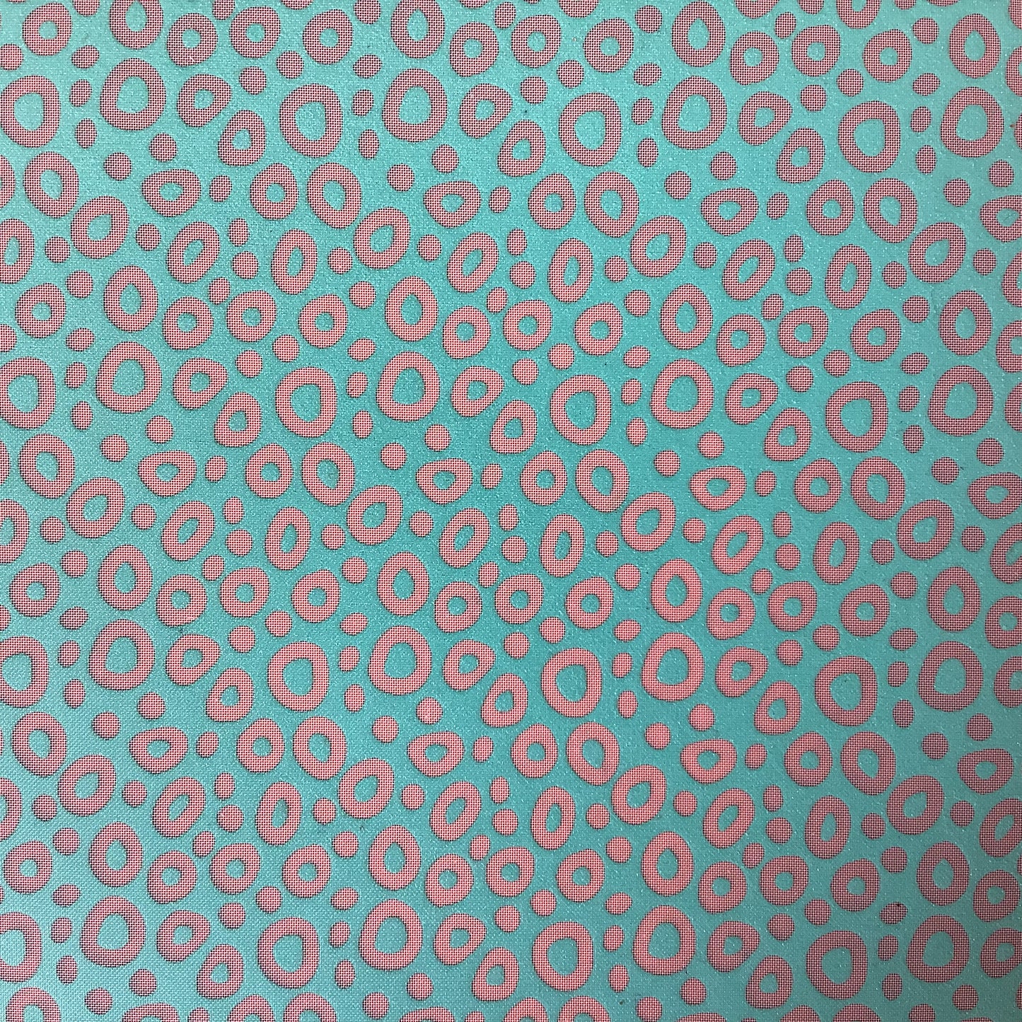 Oh Yeah Baby Silkscreen Circles Round Abstract for Polymer Clay and Mixed Media