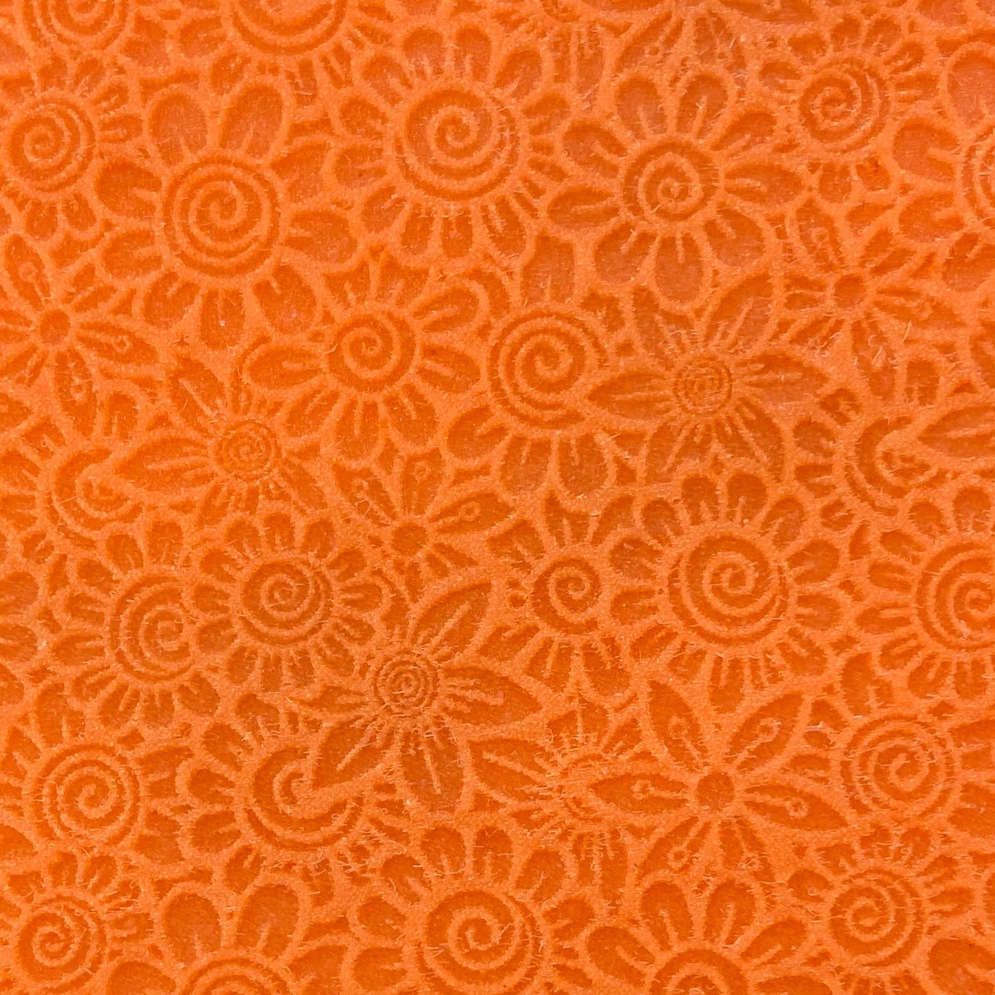 Flower Riot Texture Mat Silicone rubber Stamp for polymer clay paper Gelli plate and resin