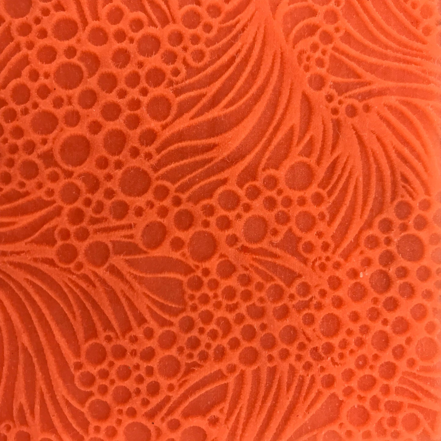 Tide Pool ocean seaweed Texture Mat Silicone rubber Stamp for polymer clay paper Gelli plate and resin bubbles