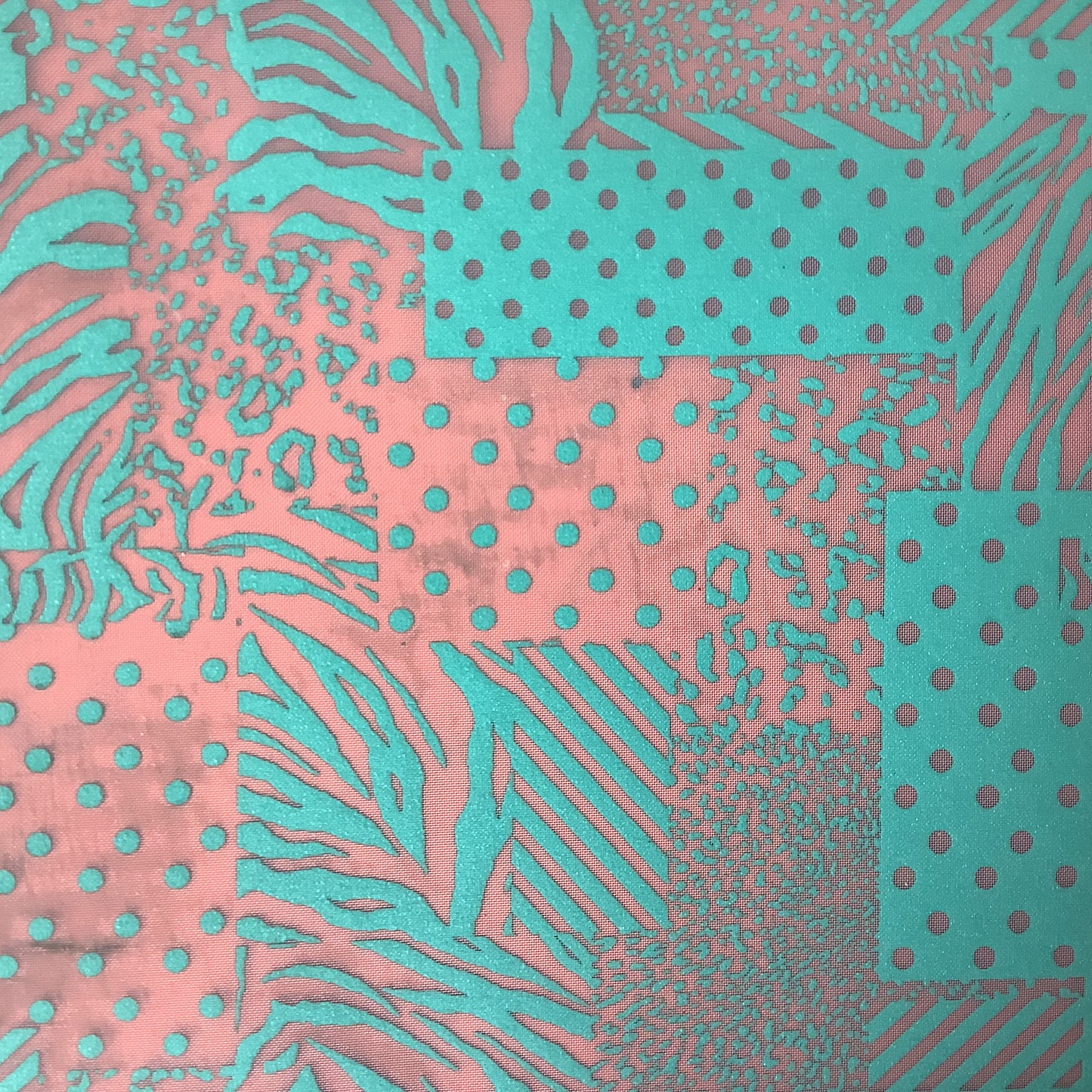 Patterns and Polkas Animal print Silkscreen for Polymer Clay and Mixed Media
