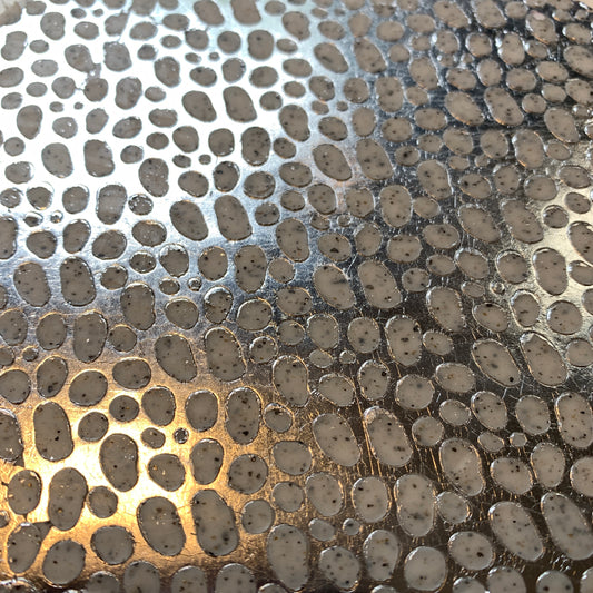 Spotty design Mylar Stencil great for Polymer Clay Art Jewelry Mixed Media