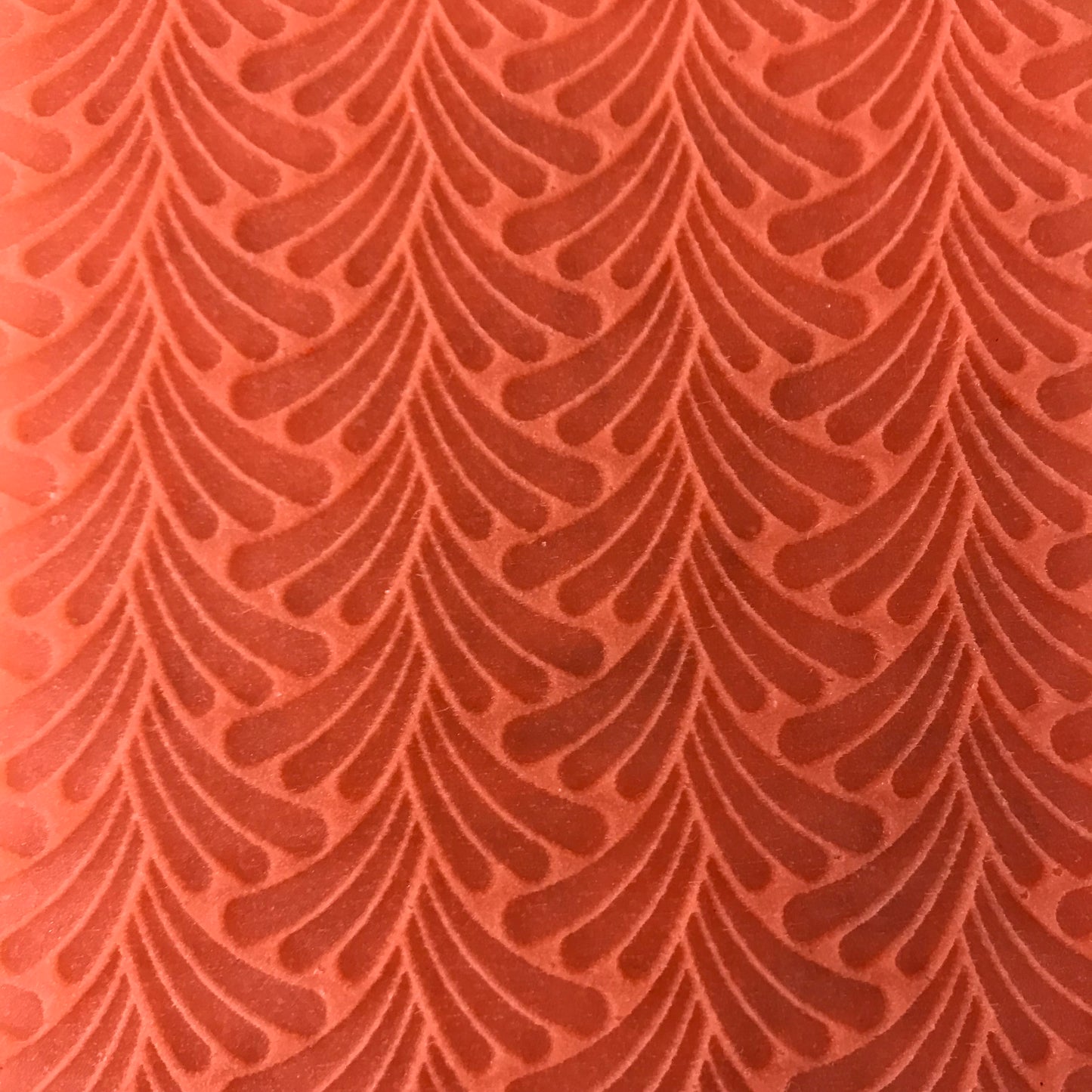 Spout Art Deco Texture Mat Silicone rubber Stamp for polymer clay paper Gelli plate and resin