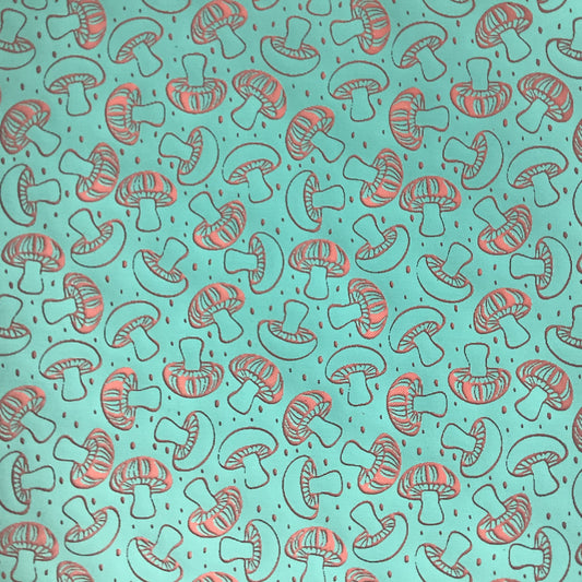 Mushroom Soup Silkscreen For Crafting Polymer Clay + Mixed Media