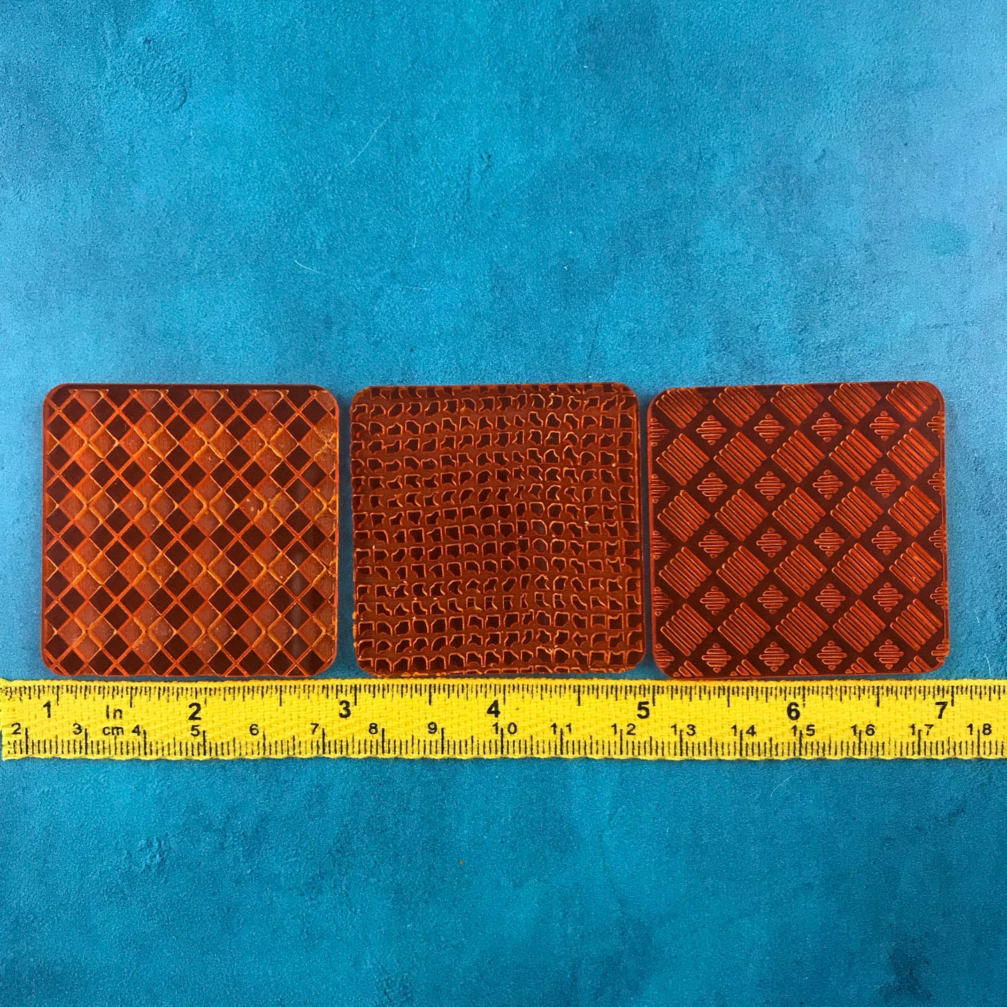 Potent Patterns Deco Disc Stamp and Texture Pattern Designs for polymer clay