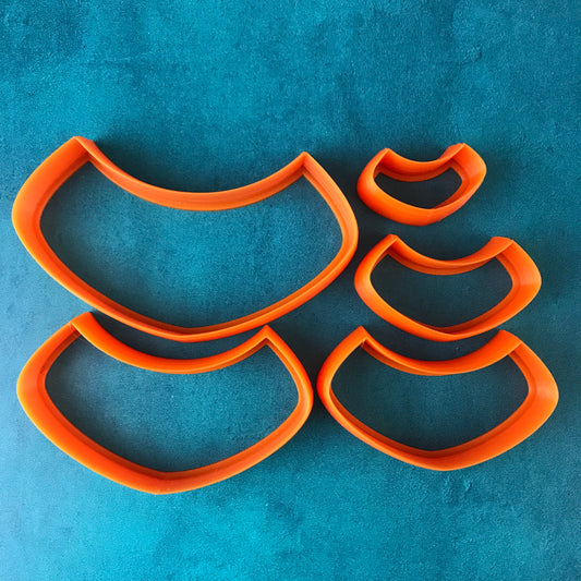 Bib Collar polymer clay cutter set jewelry earrings pendant small sharp clay cutters bib neckpiece