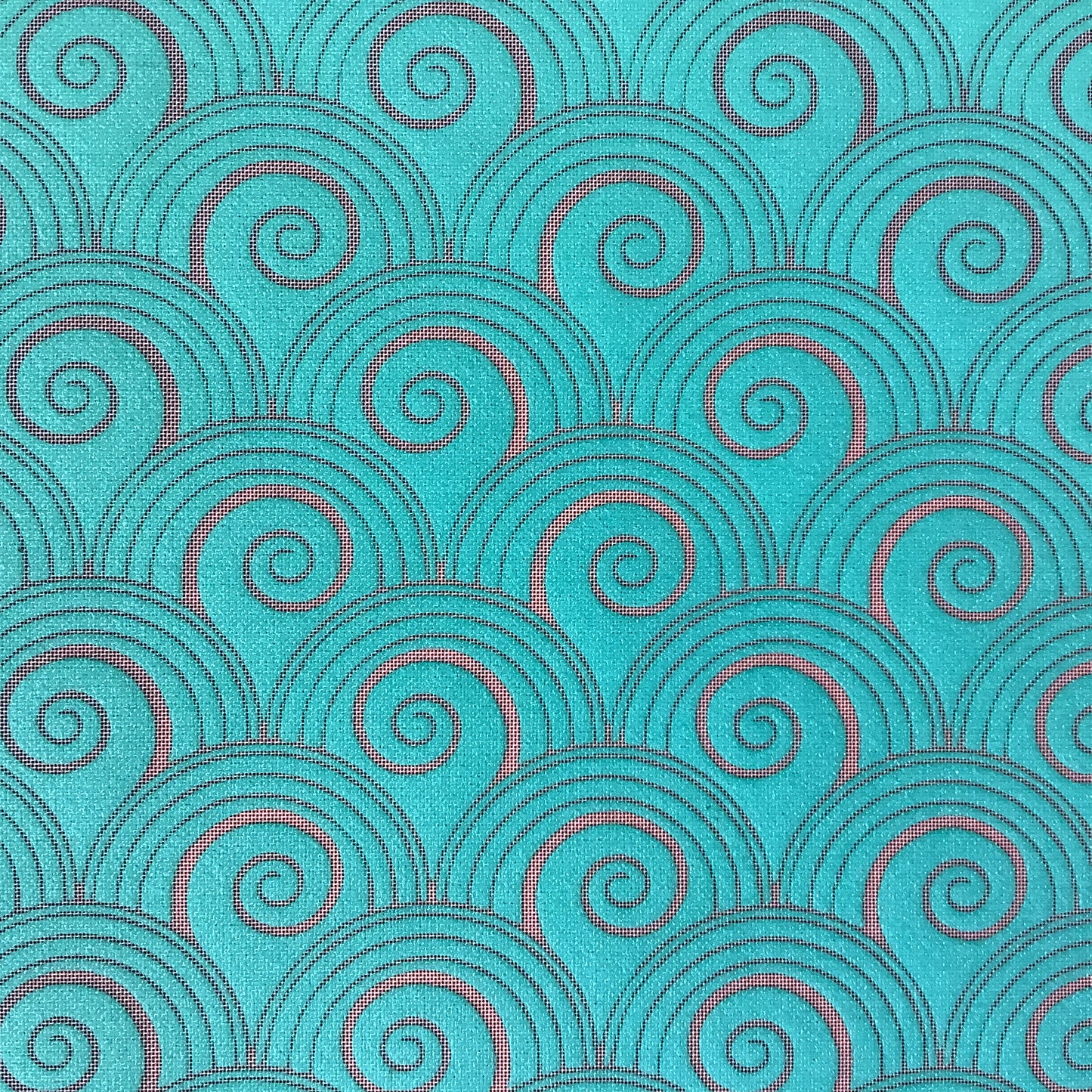 Miami Waves Swirls Beach Ocean Silkscreen for Polymer Clay and Mixed Media