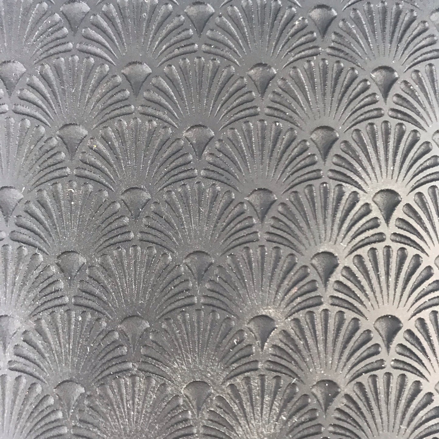 Plumes of Light Rubber Stamp Texture Sheet Mat for polymer clay metal clay mixed media art