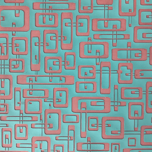 Syn’s #4 Rectangles Mod Mid century Silkscreen For Crafting Polymer Clay + Mixed Media