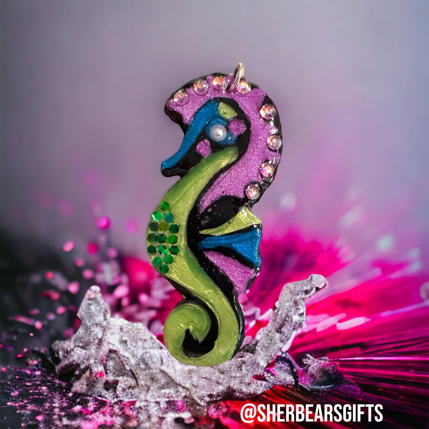 How to create polymer clay inlay with a clay cutter and stencil texture sheet