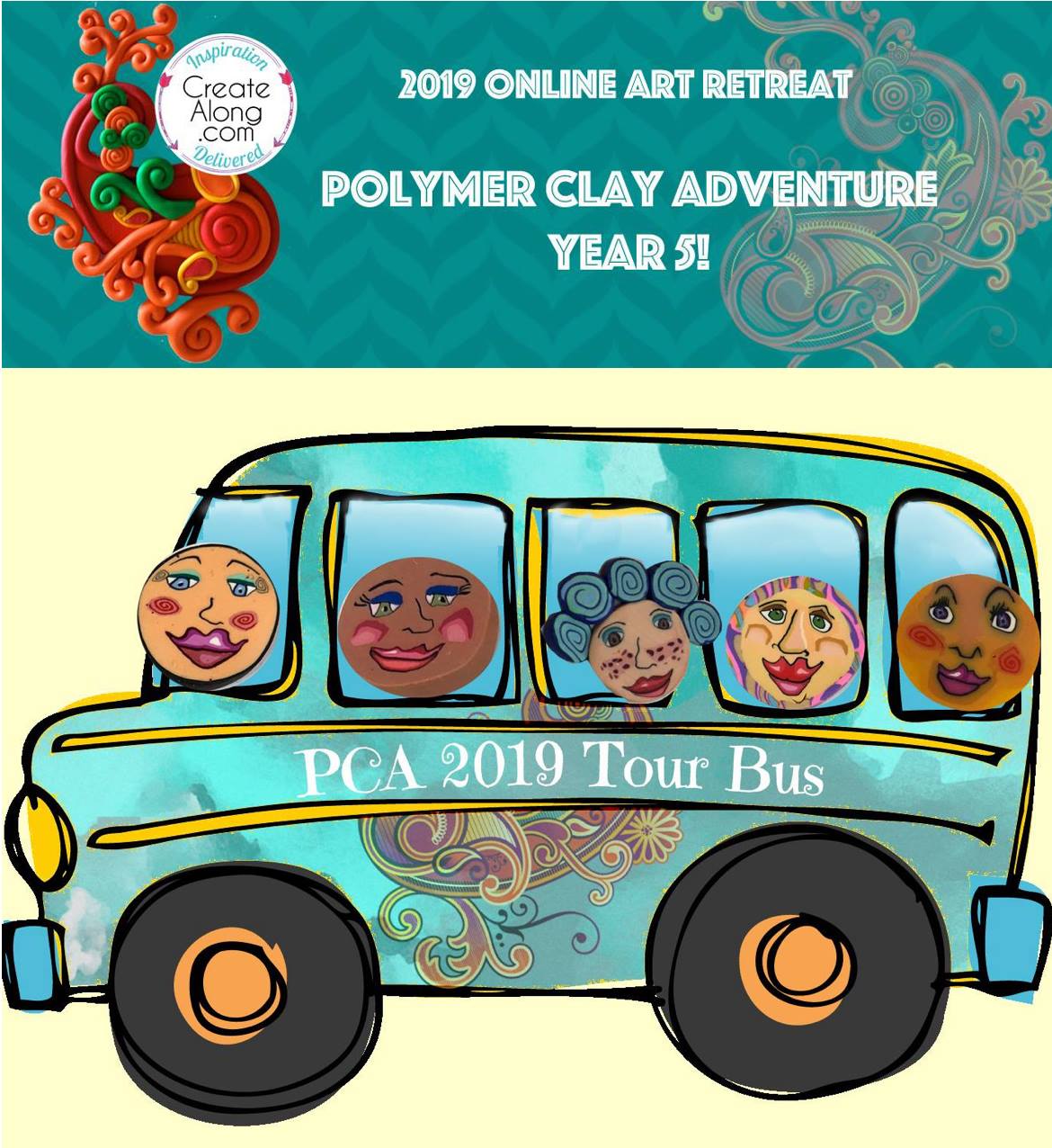 2019 Polymer Clay Adventure - Supply Lists