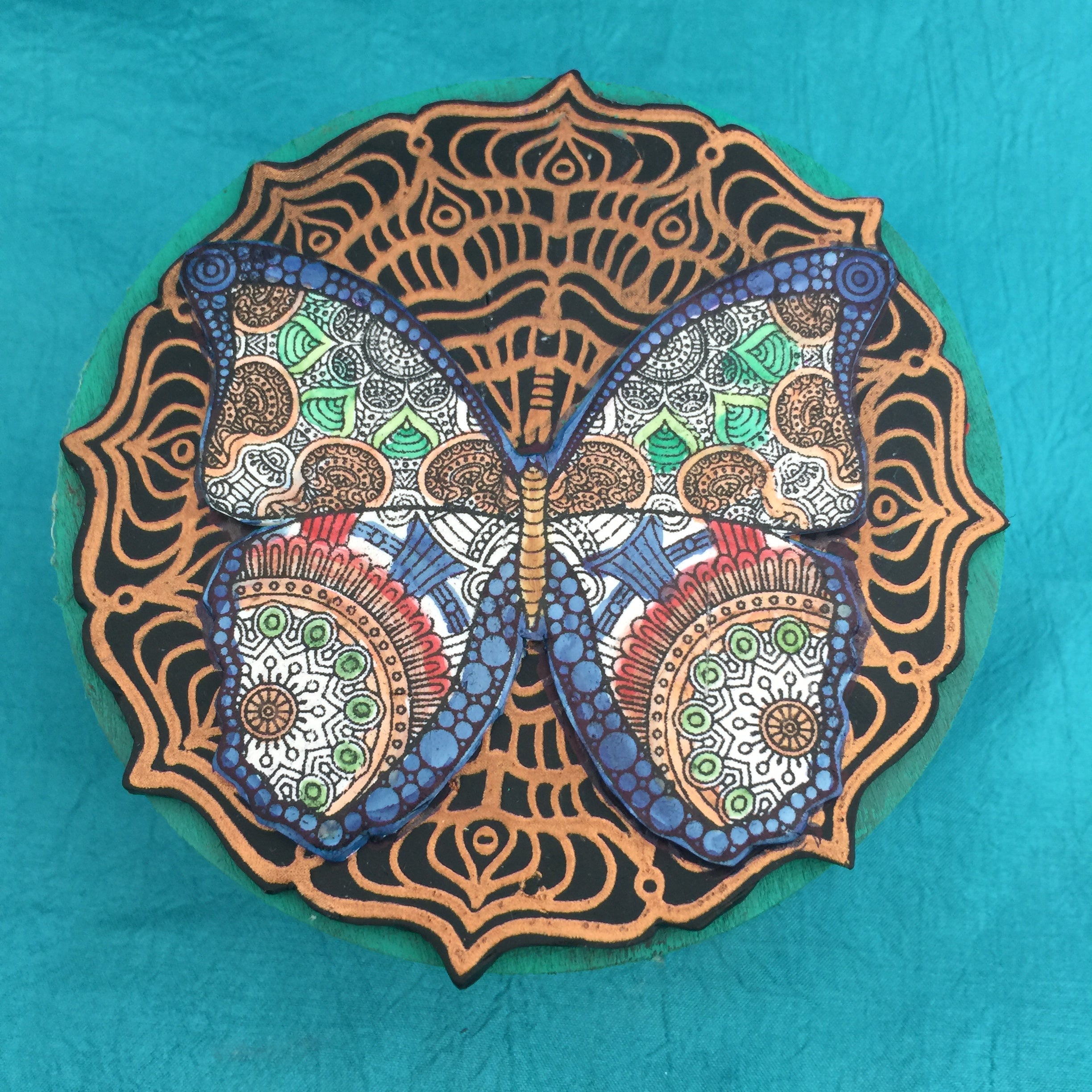 Image transfer on polymer clay
