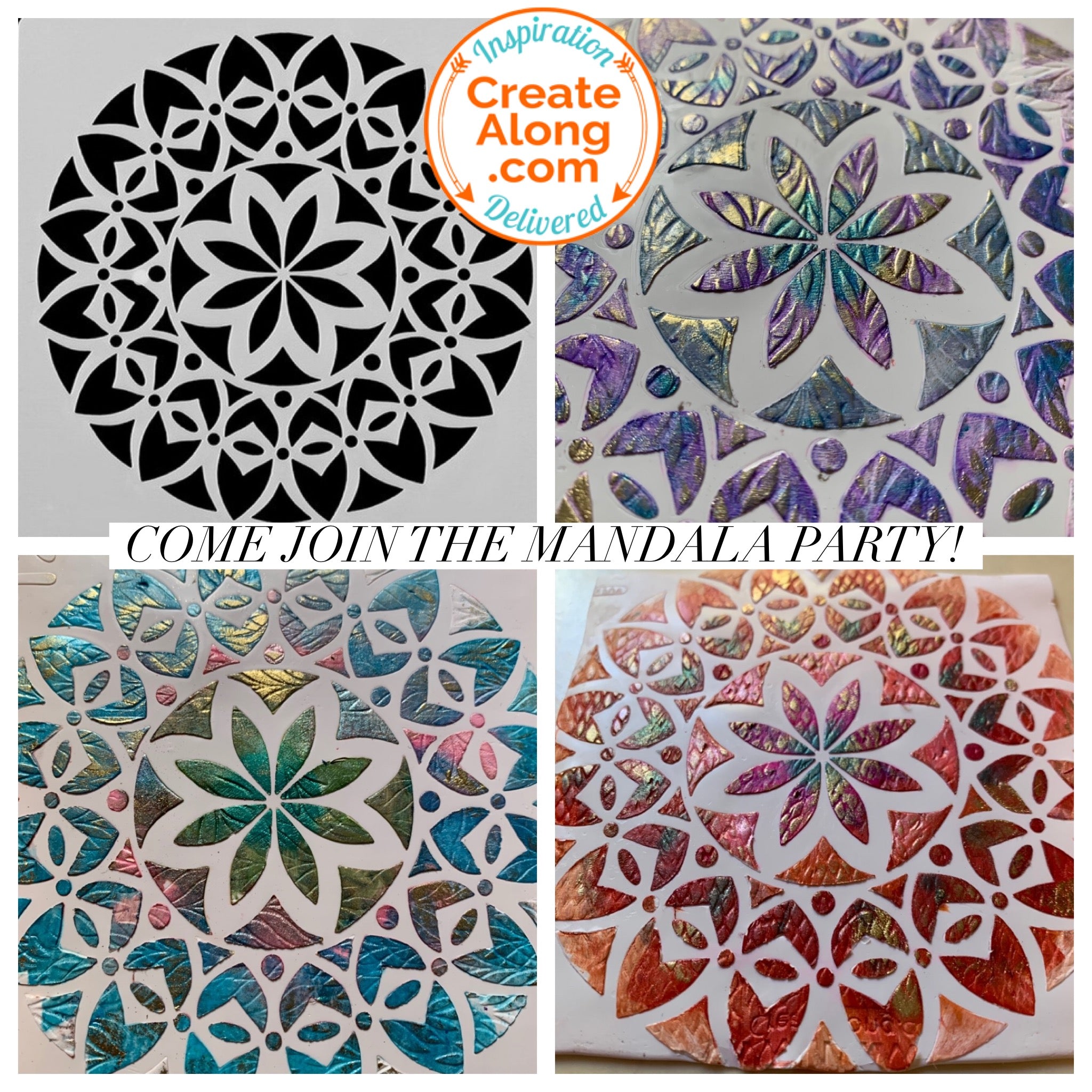 Polymer Clay Mystery Mandala Veneer Tutorial