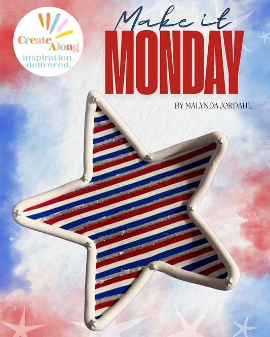 Patriotic Trinket Dish - It's Make it Monday!