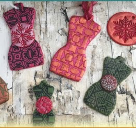 Fun Polymer Clay Christmas and Holiday Gift Tags & Inspiration