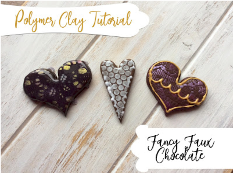 How to make calorie-free faux chocolate from polymer clay!
