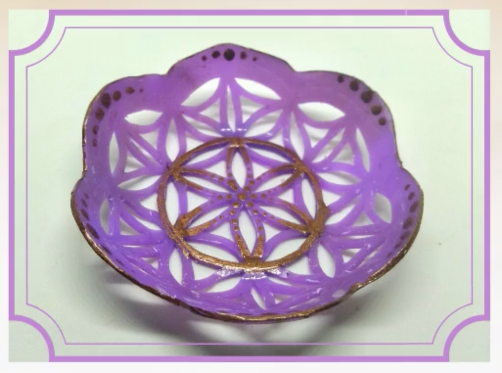 How to Make a Polymer Clay Ring Bowl with Intricate Cut Out Details