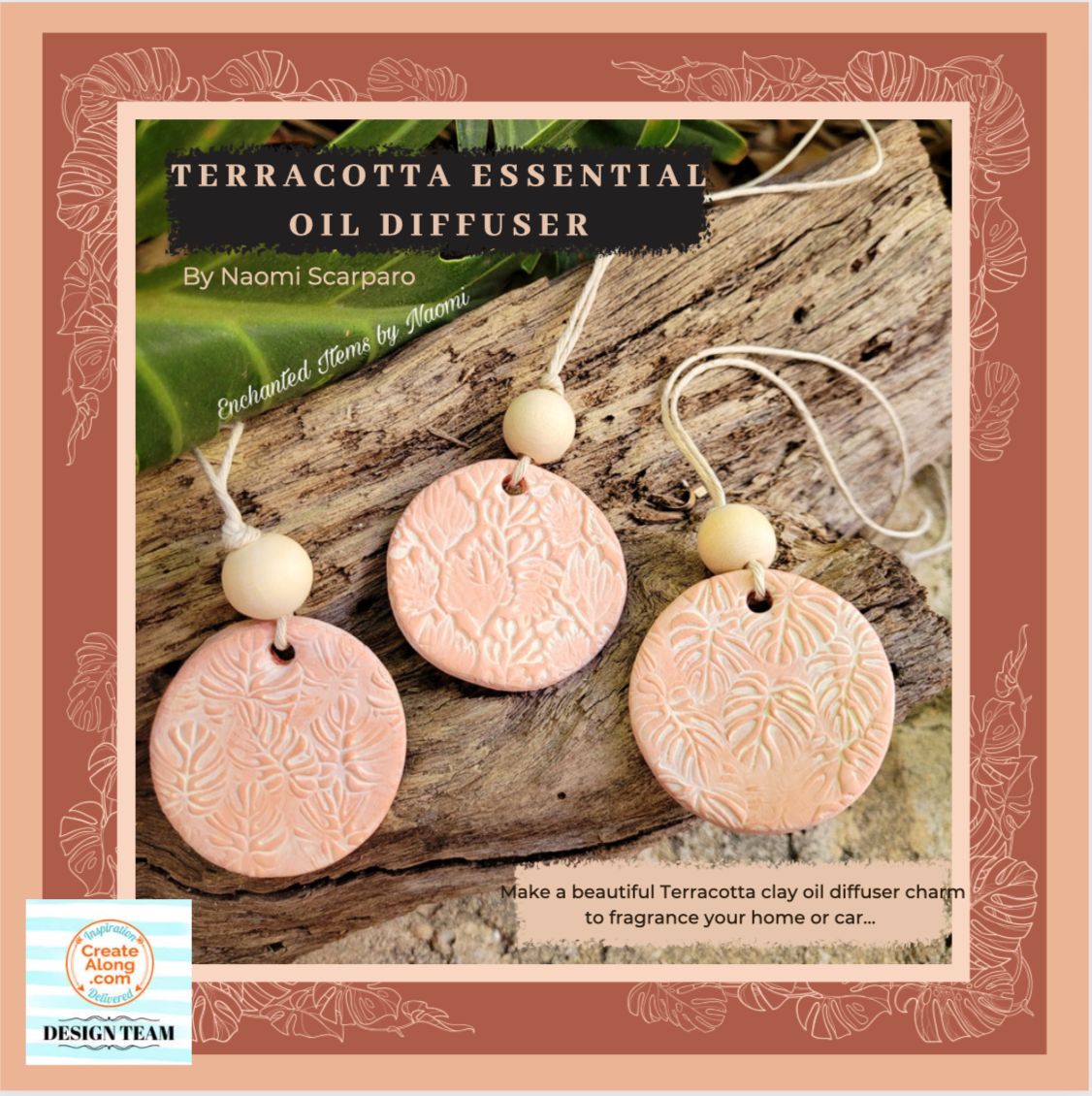 Make Terracotta Essential Oil Diffusers