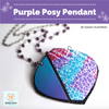 Make a Colorful "Crackle" Polymer Clay Pendant