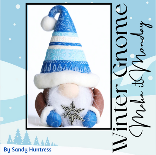 Learn to Sculpt a Winter Gnome with Polymer Clay