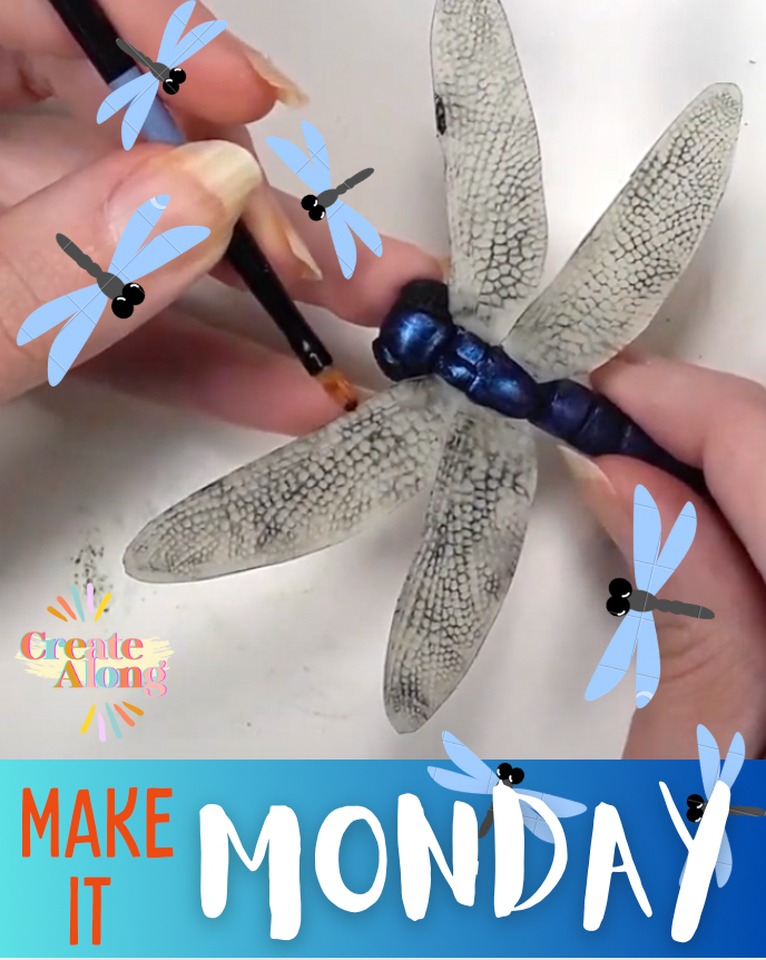 Give your creativity WINGS - Great tips & tricks with this polymer clay dragonfly tutorial!