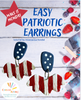Easy Patriotic Polymer Clay Earrings YOU can make today!