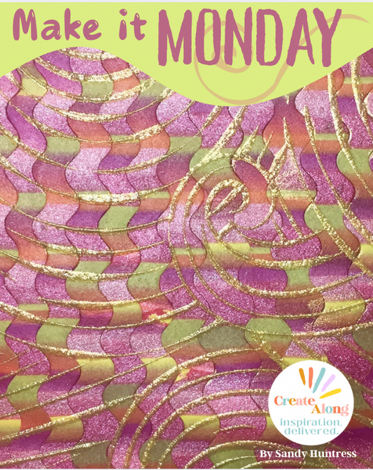 Make it Monday! Bargello Waves Veneer - SO many possibilities!