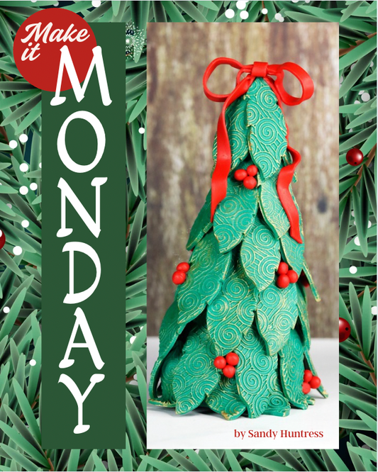 Woodland Berry Tree for the Holiday - Make your own with polymer clay!
