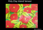 Create a Colorful Tropical Polymer Clay Veneer with Terri Wlaschin