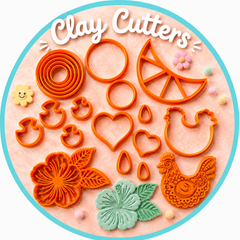 Collection image for: 3d printed Polymer Clay Cutter Sets - M+L