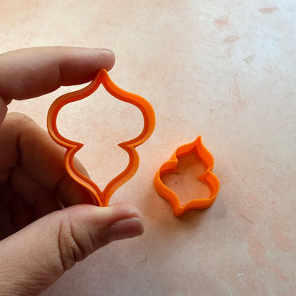 Mod Lantern polymer clay cutters