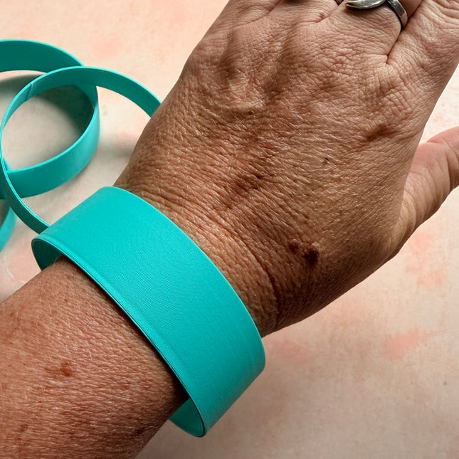 75mm Bakeable Bangle Bracelet Blank Components - set of 3