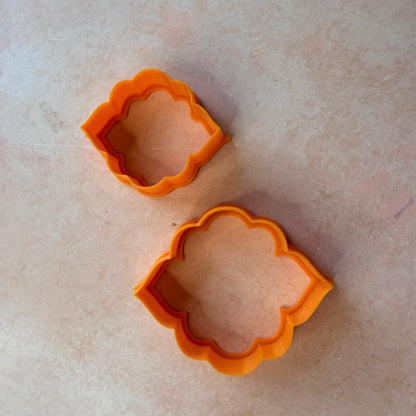Ruffled Kiss polymer clay cutters
