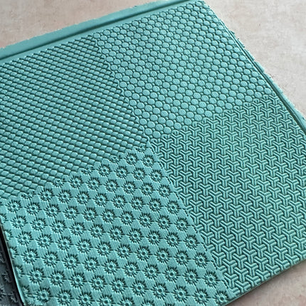 Mini Netting Polymer Clay Rubber Texture Stamp - Create Along 