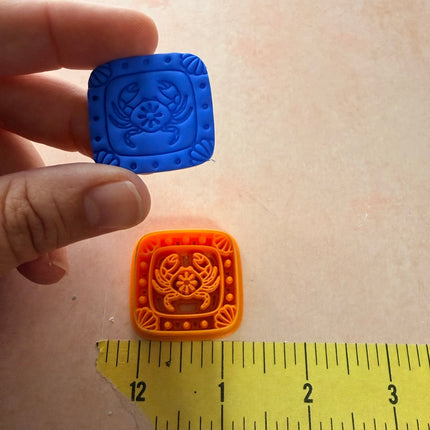 Crabby Tile Stamp and Cutter | Limited Edition