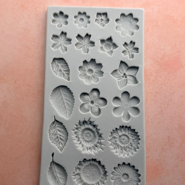 Big Multi-Flower Silicone Mold