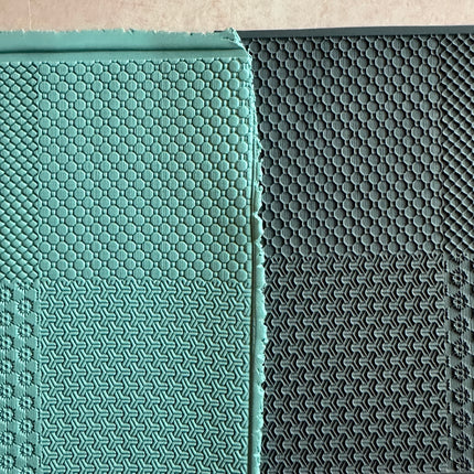 Mini Netting Polymer Clay Rubber Texture Stamp - Create Along 