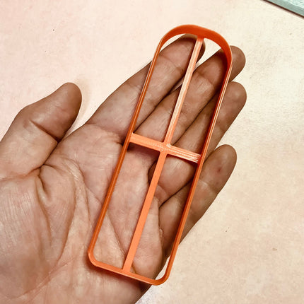 Clay bookmark Cutter Arch | polymer clay bookmark cutter - Create Along 