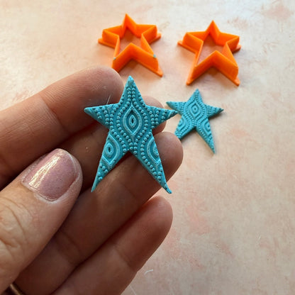Super Star Mirrored Pair Retro Clay Cutter set