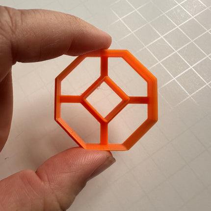 Prosperity Coin Cutter | 1.5” Chinese Cash Coin Polymer Clay Cutter - Create Along 